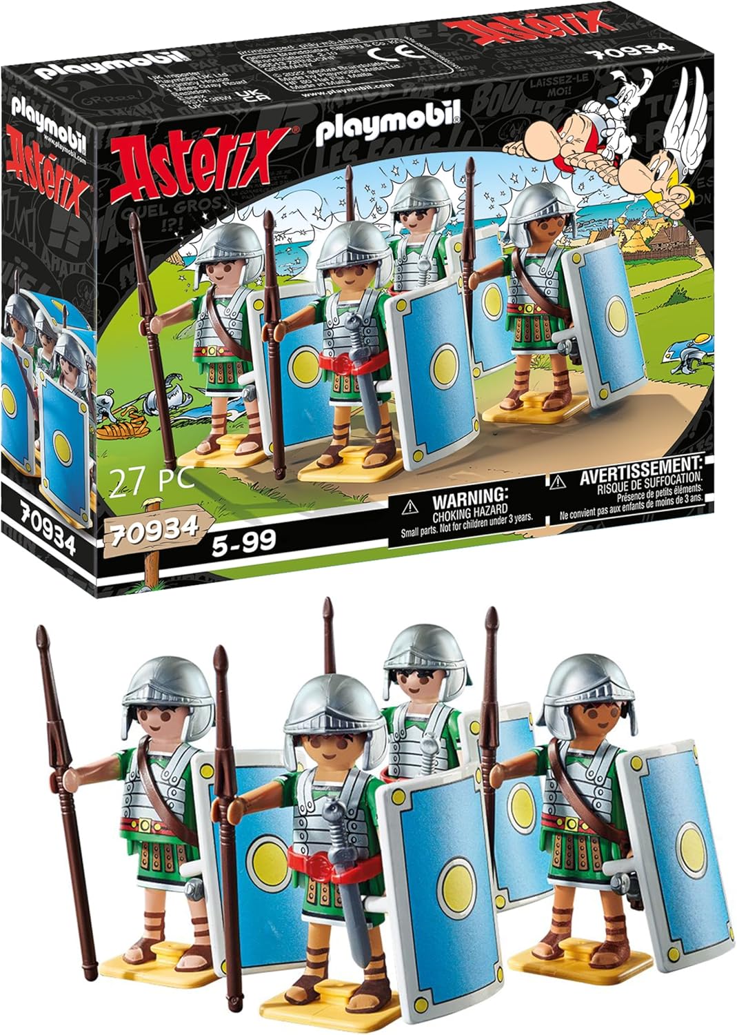 PLAYMOBIL Asterix 70934 Römertrupp, Spielzeug für Kinder ab 5 Jahren