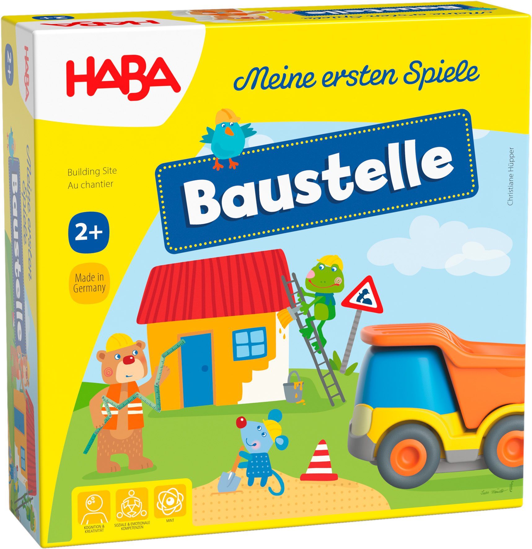 HABA Meine ersten Spiele - Baustelle (Kinderspiel)