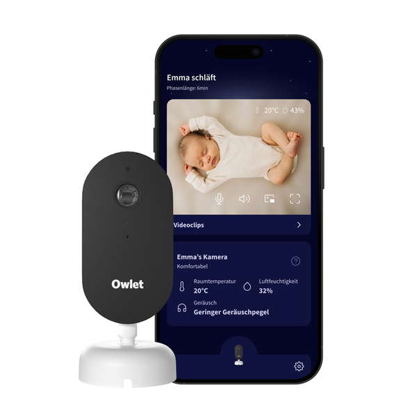 Owlet Owlet Dream Sight Babyphone Kamera | in Schwarz | BabyOne