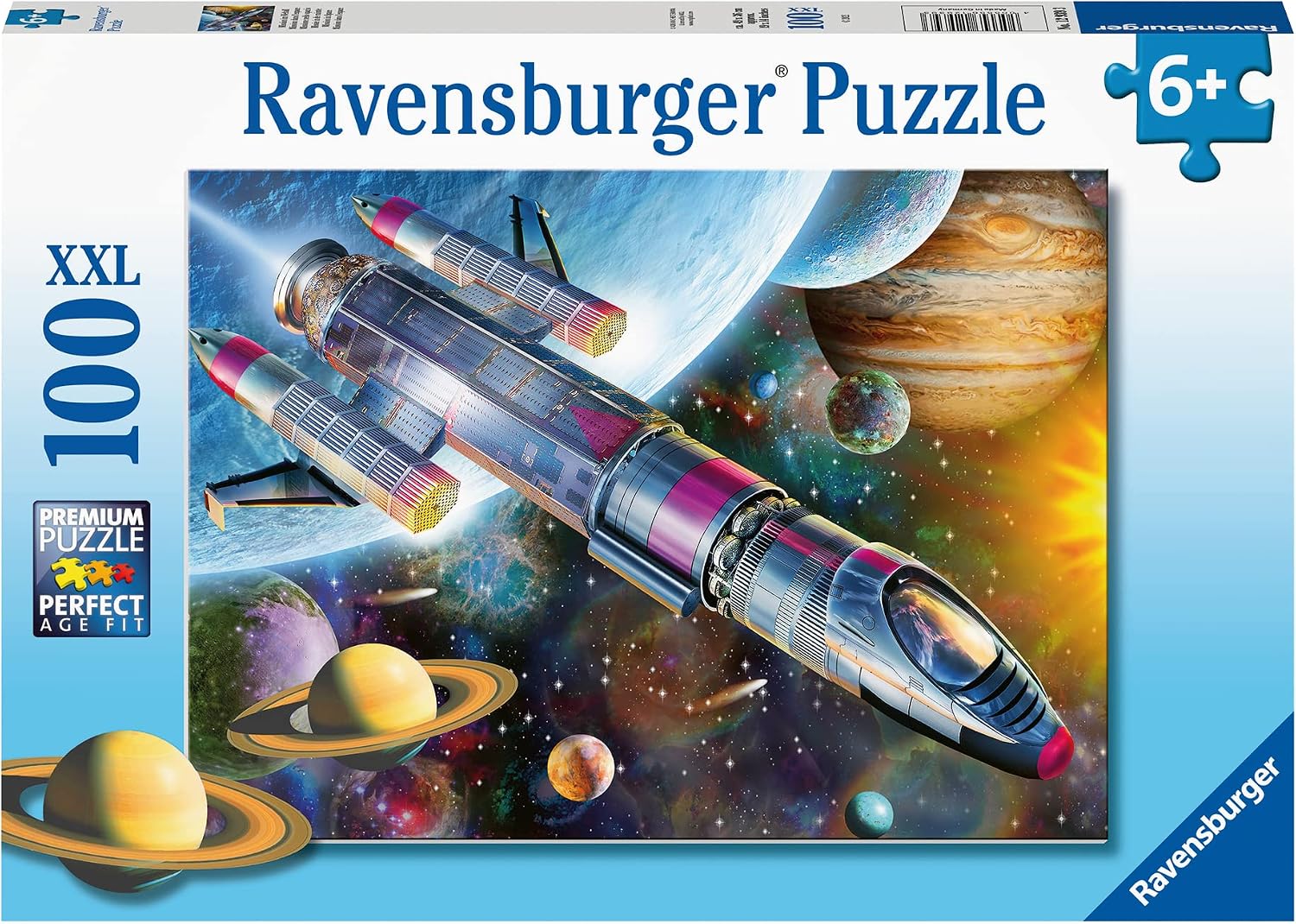 Ravensburger Puzzle Mission im Weltall - 100 XXL Teile Puzzle ab 6 Jahre