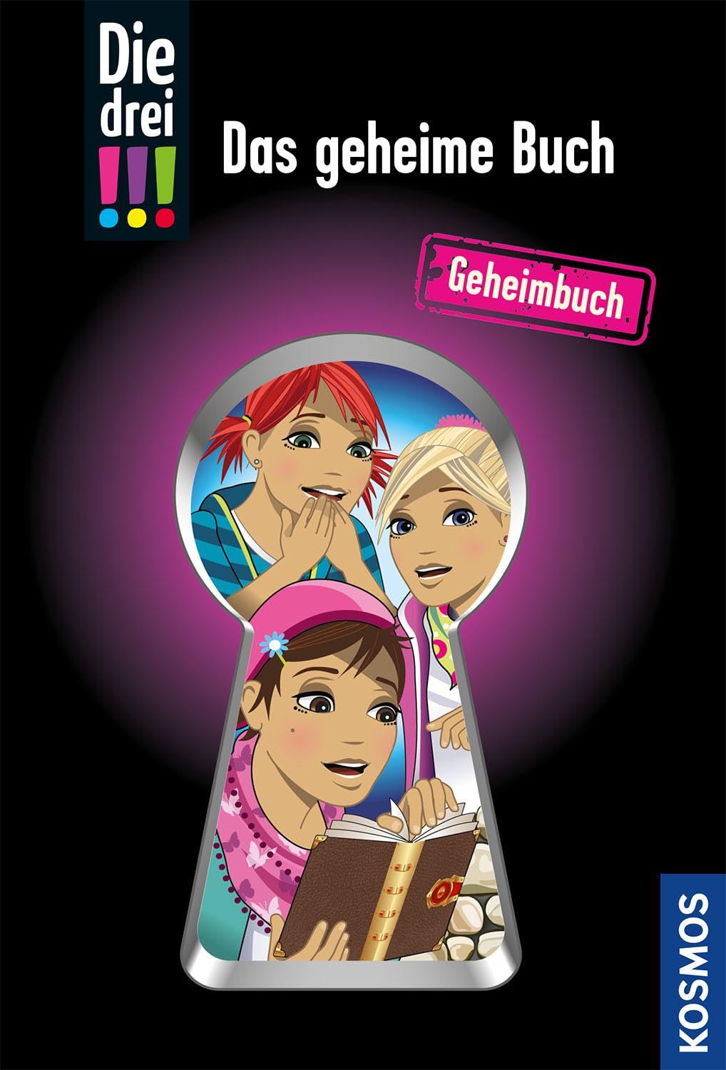 Die drei !!! Das geheime Buch: Geheimbuch mit Rätseln in den verschlossenen Seiten