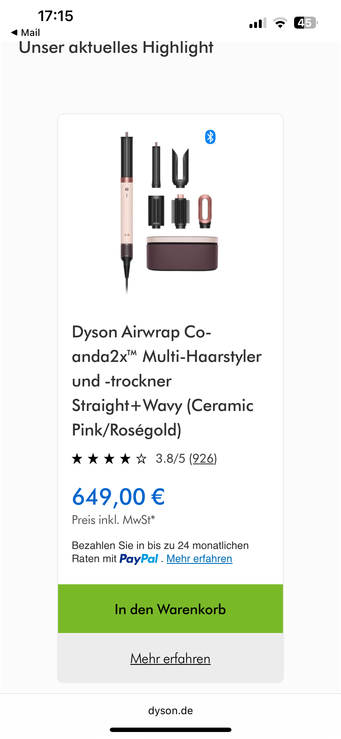 Dyson Föhn